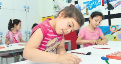 Merkezi İngiltere'de bulunan Muntada Aid ve Uluslararası Doktorlar Birliği (AID) iş birliği ile İstanbul'da Suriyeli çocuklara ve annelerine hizmet verecek bir psikososyal destek merkezi açıldı. (İslam Yakut - Anadolu Ajansı)